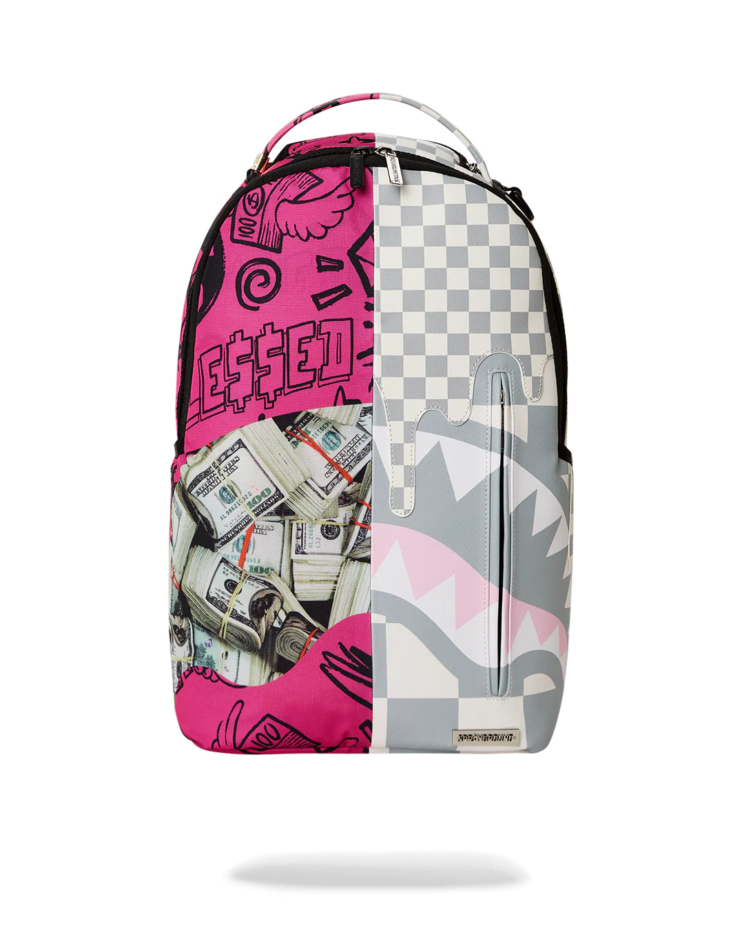 Pink And Camo Dlxsv Split Backpack