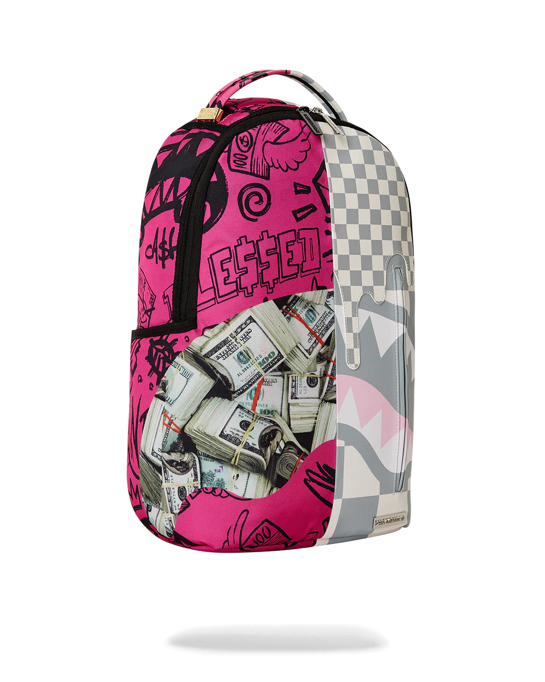 Pink And Camo Dlxsv Split Backpack