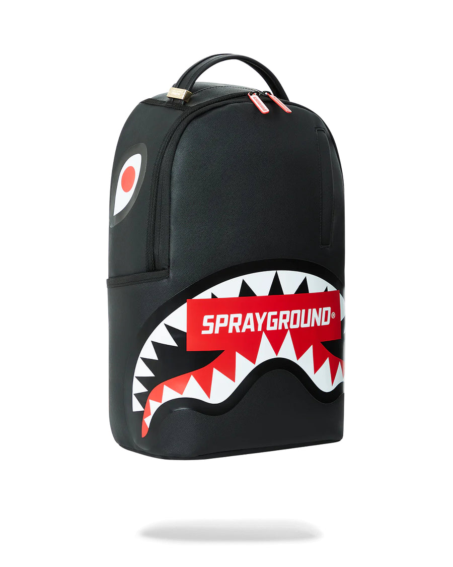 Sprayground Backpack SHARK CENTRAL SG LOGO BLACK CORE BACKPACK Black