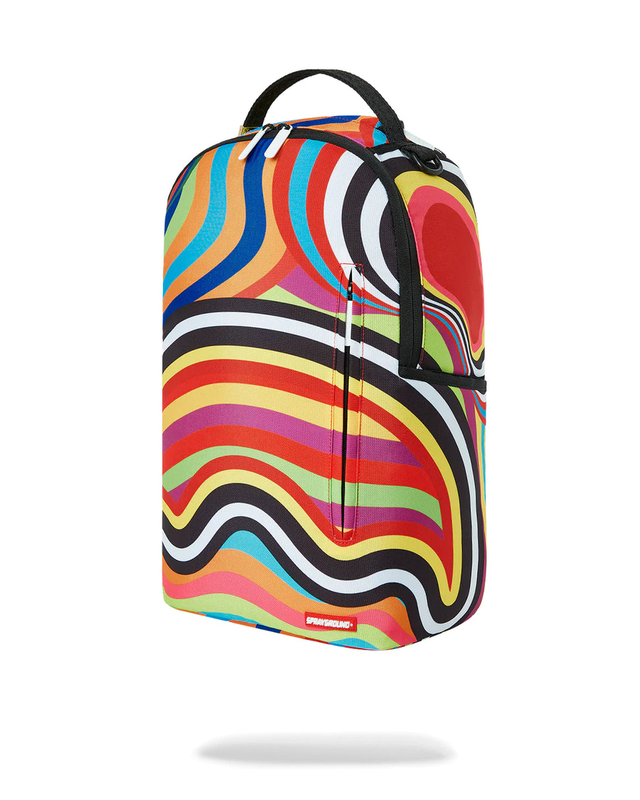 Sprayground Backpack GROOVY WAVES BACKPACK Multicolor