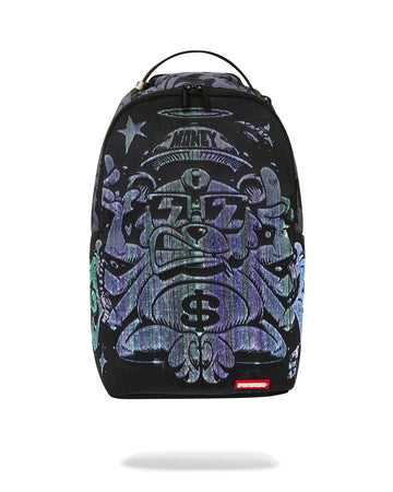 Sprayground Backpack FIBER OPTICS MONEY BACKPACK Multicolor