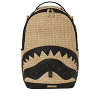 Raffia Shark Backpack