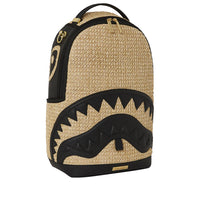 Raffia Shark Backpack