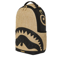 Raffia Shark Backpack