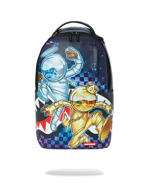 Sprayground Nicktoons Bust Through Checkers Backpack