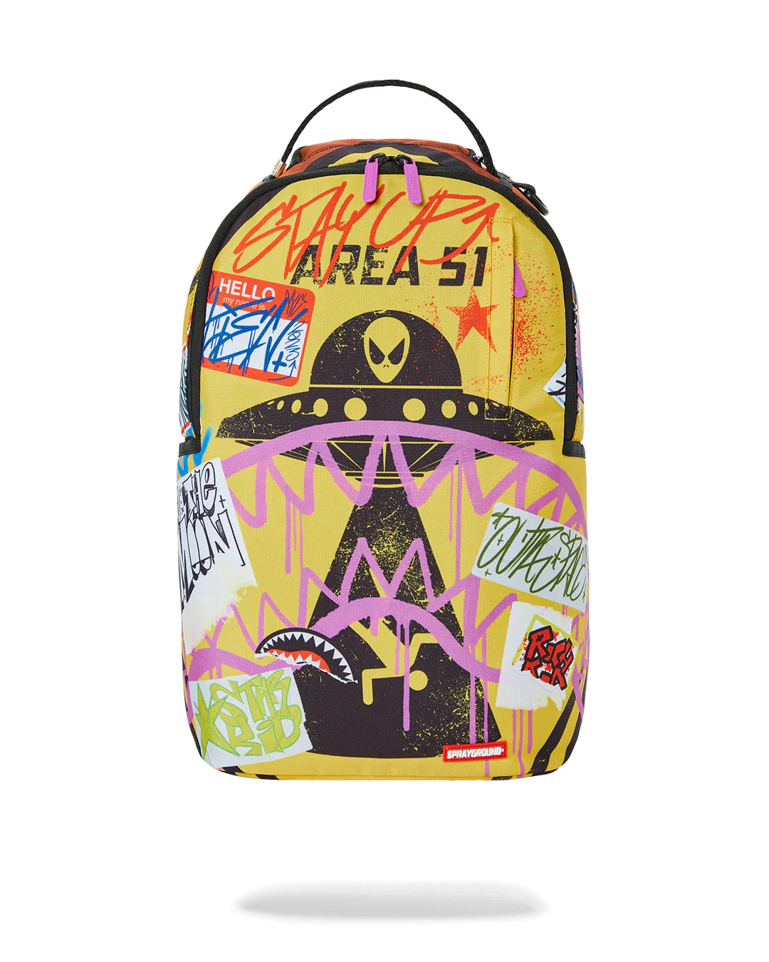 Alien  Trashed Sign Dlxsr Backpack