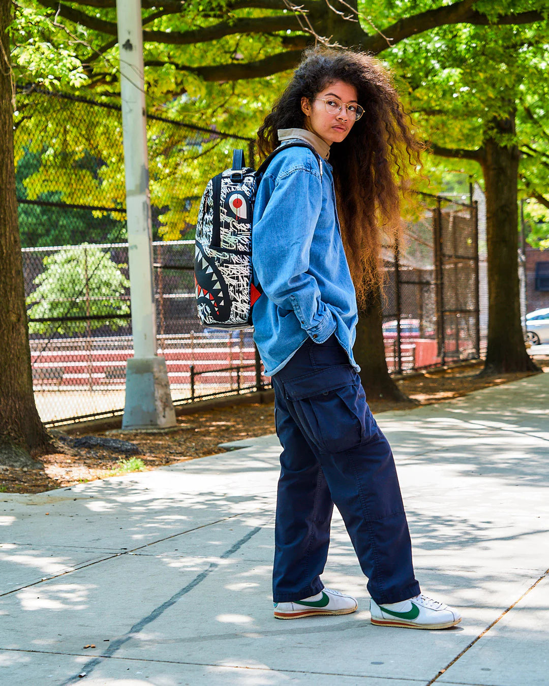 Street Life Chrome Backpack