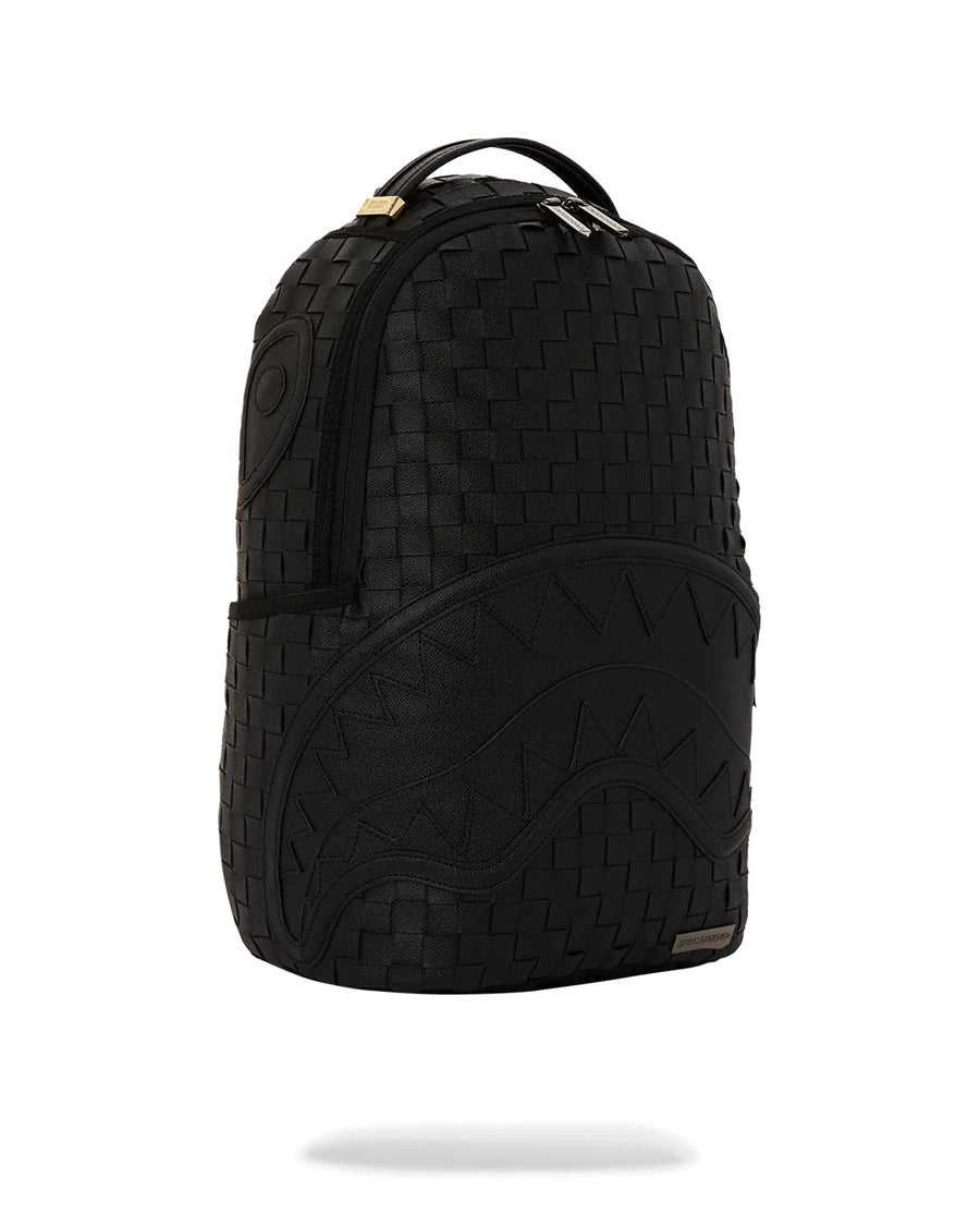 Sprayground Backpack BLACK SIP WEAVE DLXSV BACKPACK Black