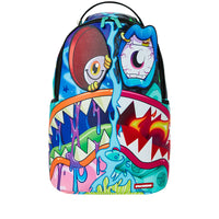 Crazy Shark Split Dlxsv Backpack  W/ Removable Eyes Backpack