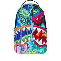 Crazy Shark Split Dlxsv Backpack  W/ Removable Eyes Backpack