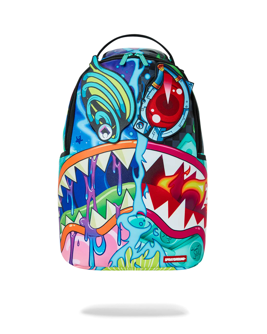 Crazy Shark Split Dlxsv Backpack  W/ Removable Eyes Backpack