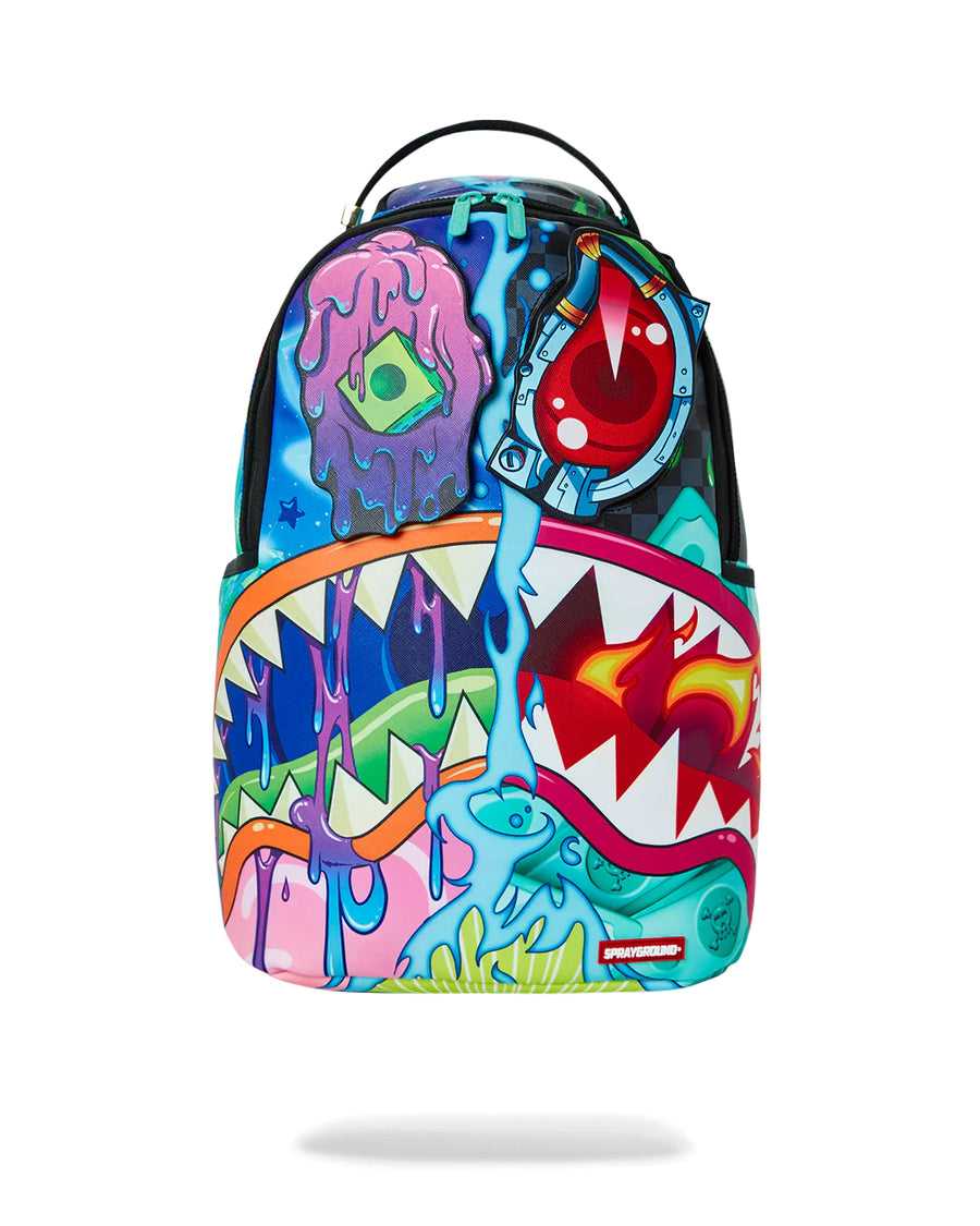 Spraground - Crazy Shark Split Backpack W/ Removable Eyes – Octane