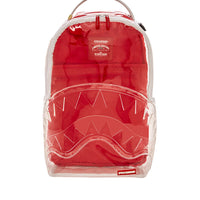 Clear Embossed Sharks In Paris Dlxsv Backpack