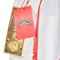 Clear Embossed Sharks In Paris Dlxsv Backpack