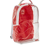 Clear Embossed Sharks In Paris Dlxsv Backpack