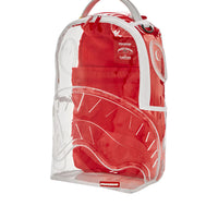 Clear Embossed Sharks In Paris Dlxsv Backpack