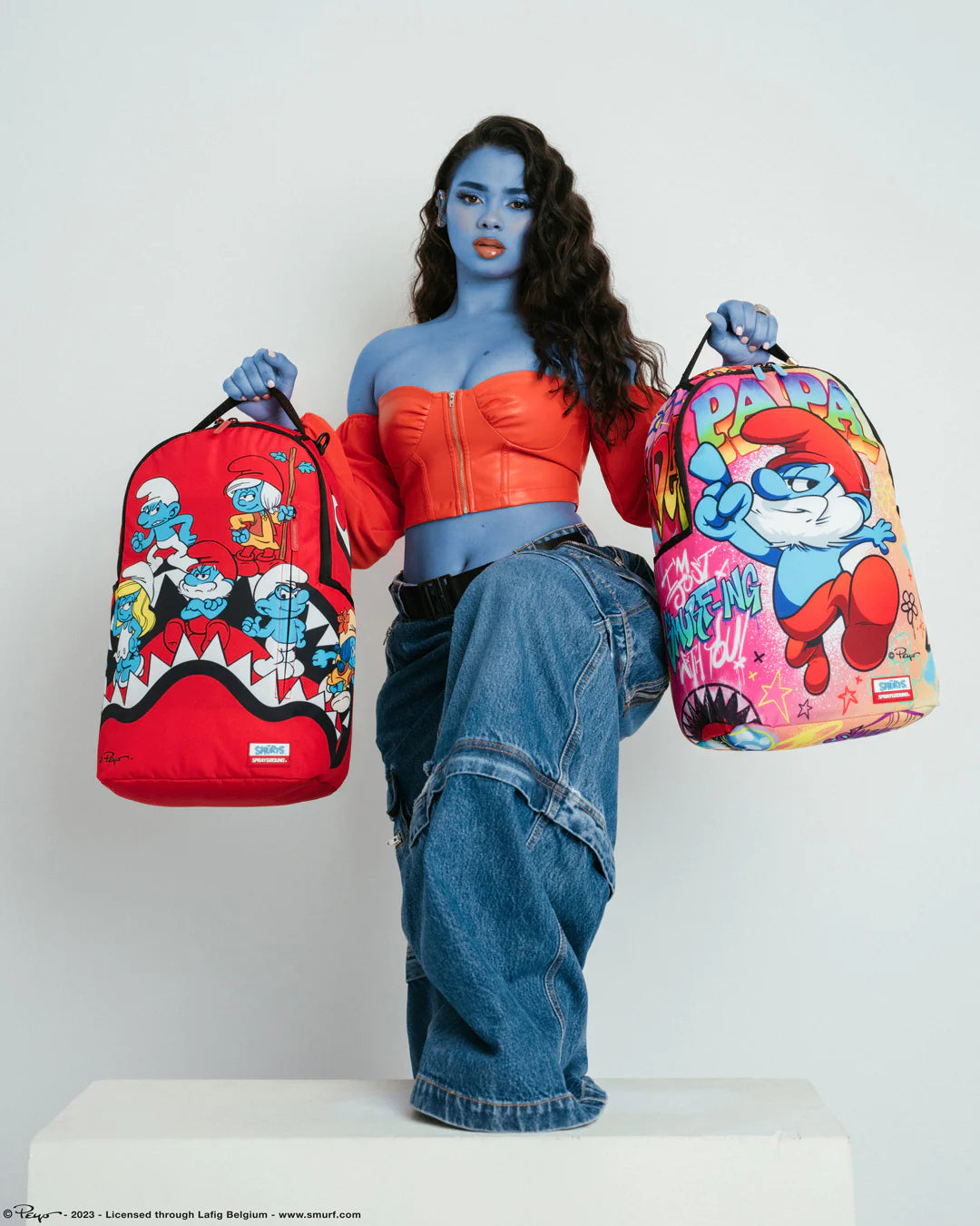 Tough Smurfs Backpack