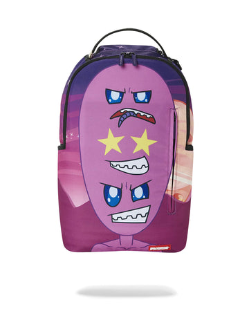 Sprayground Backpack SEEING TRIPLE ALIENS DLXSR BACKPACK Purple
