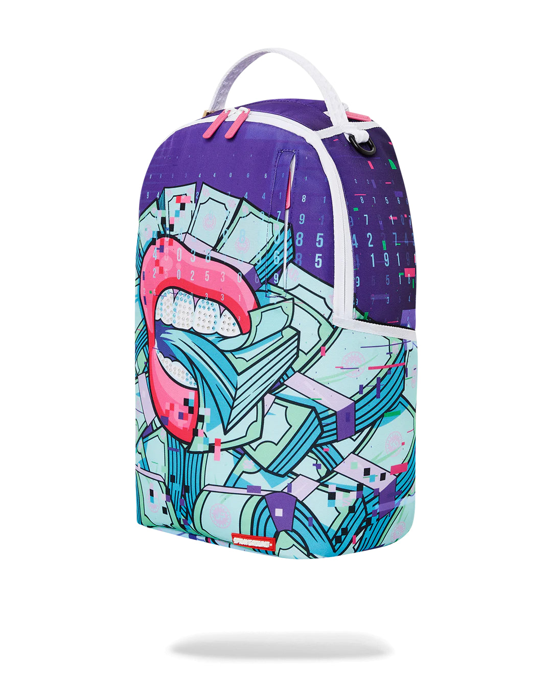 Digital Money Lips Backpack