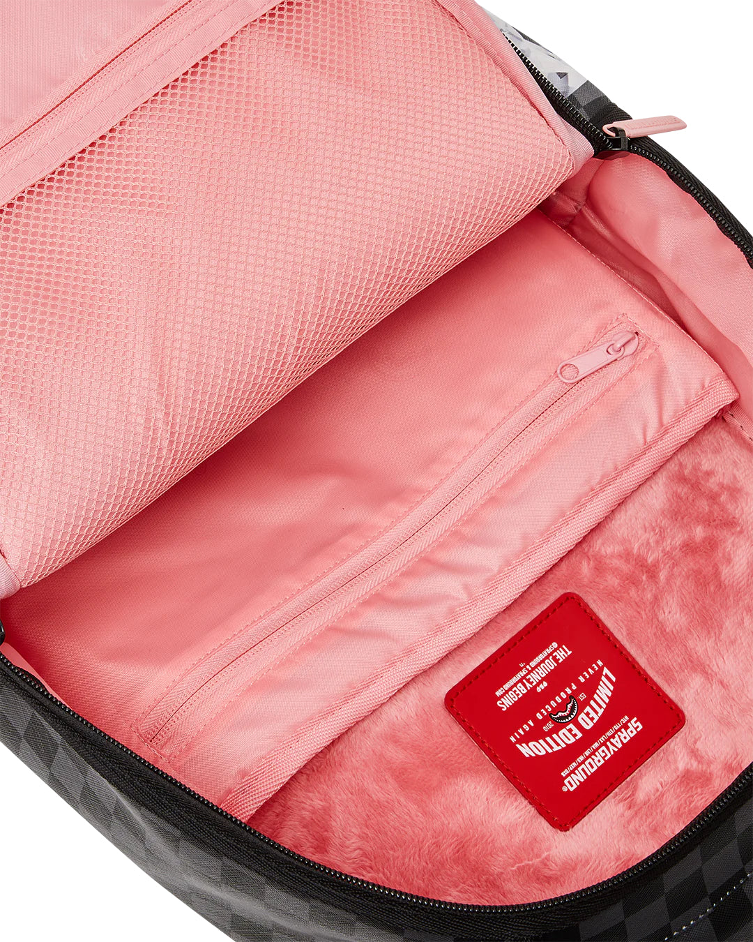 Pink Panther Stacked Diamonds Backpack