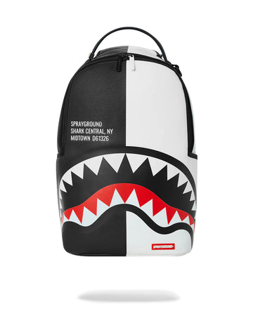 Sprayground Trinity 2.0 Shark Backpack in White for Men