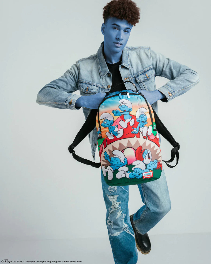 Sprayground Backpack MUSHROOM  LITE COLOR BACKPACK Blue