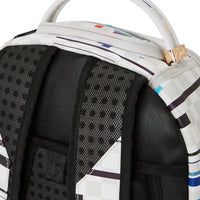 Glitch White Check Dlxvv Backpack