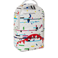 Glitch White Check Dlxvv Backpack