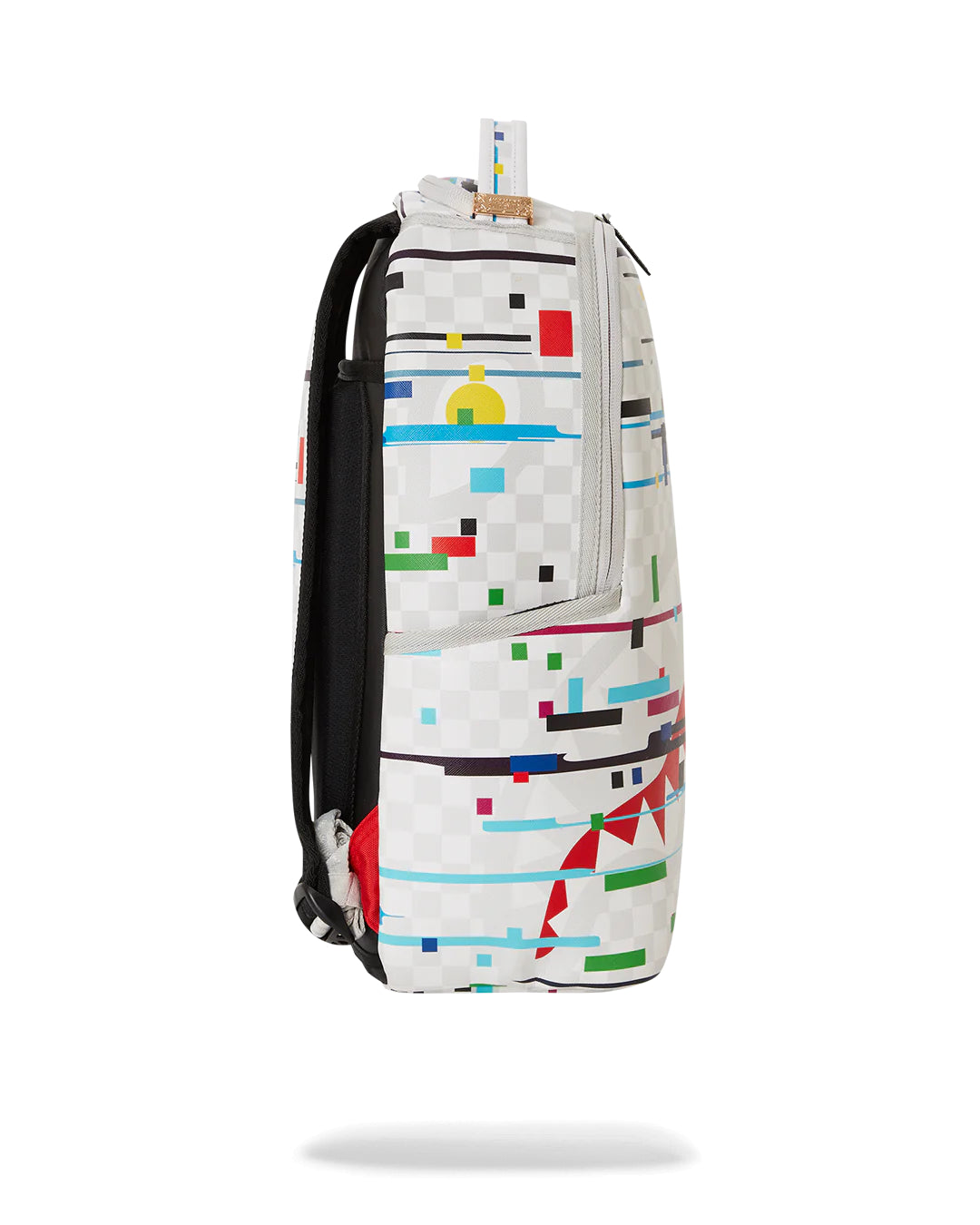 Glitch White Check Dlxvv Backpack