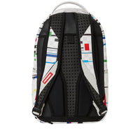 Glitch White Check Dlxvv Backpack