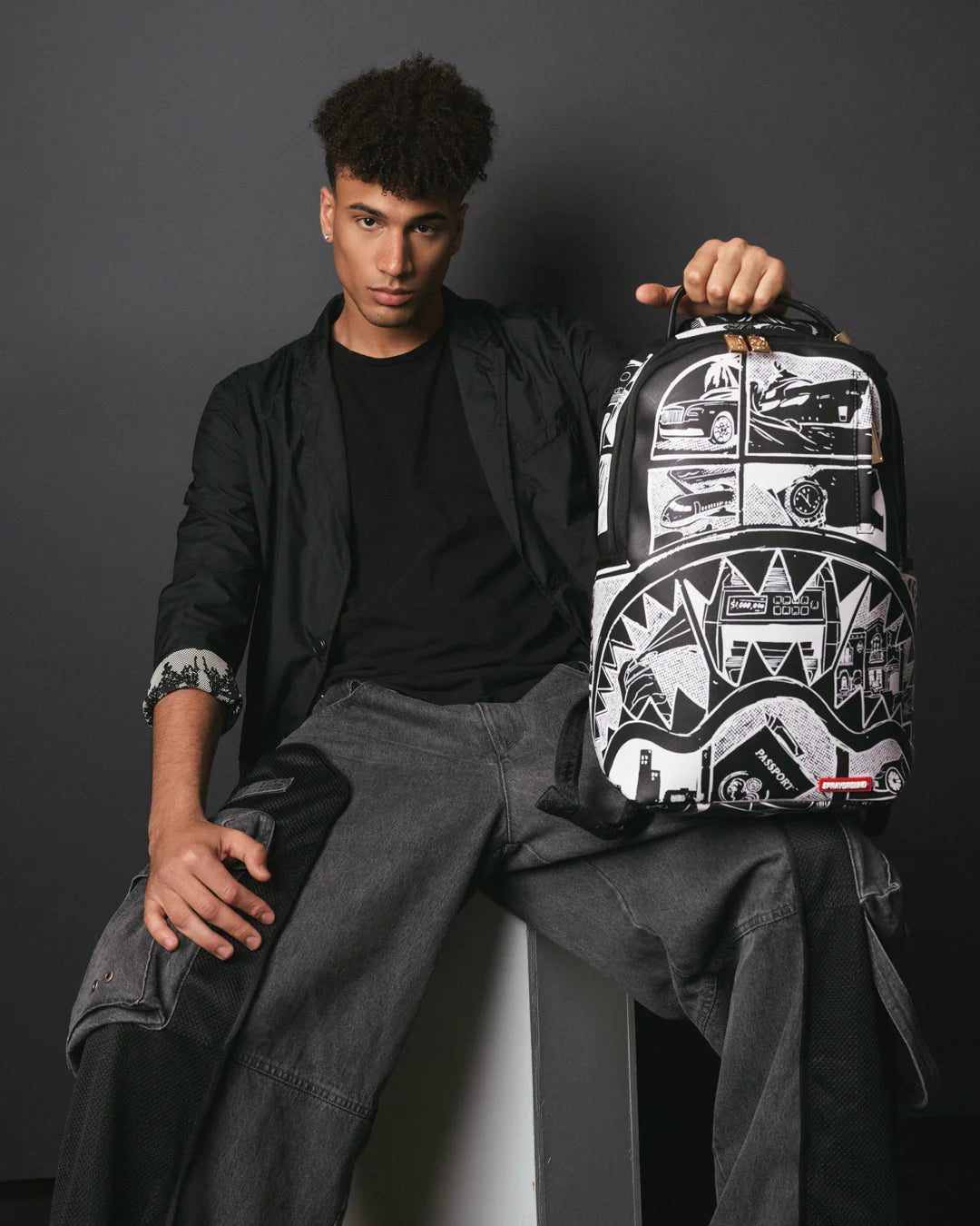 Comic Book Inverted Dlxsv Backpack