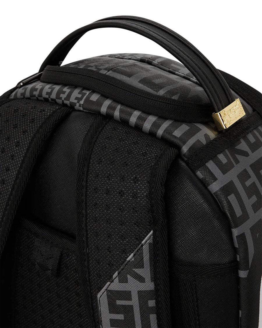 Sprayground Backpack SPLIT INFINITY CHECK IN GREY BACKPACK Black