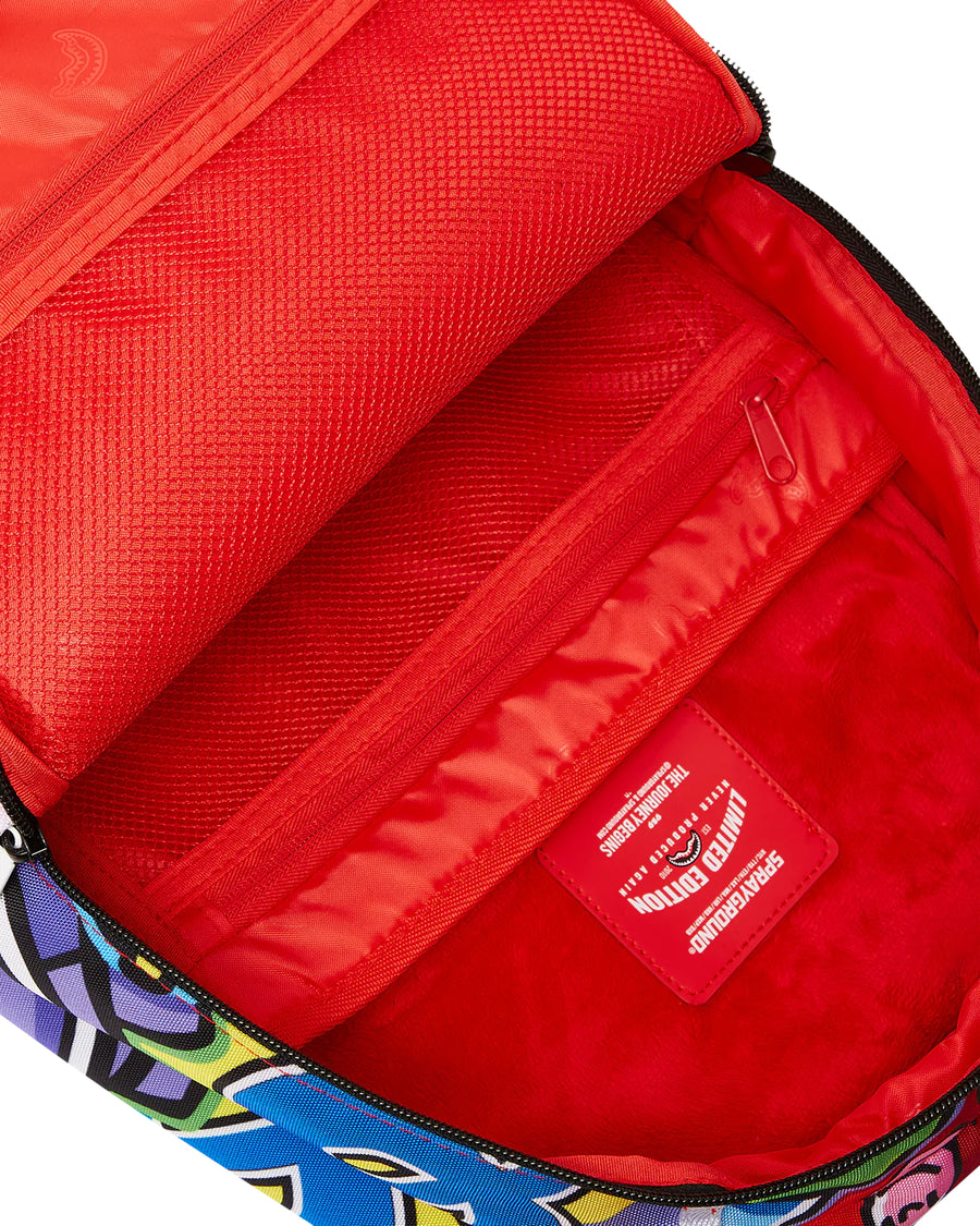 Sprayground Backpack CHARACTER MASHUP DLXSR BACKPACK Red