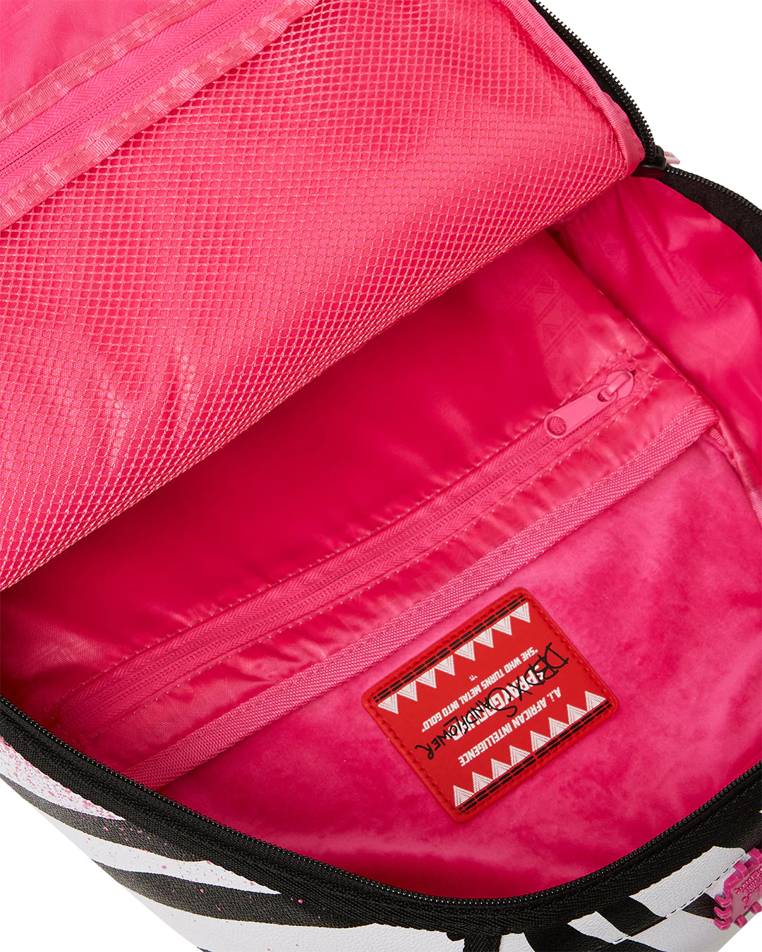 Ai Pink Africa Zebra Backpack