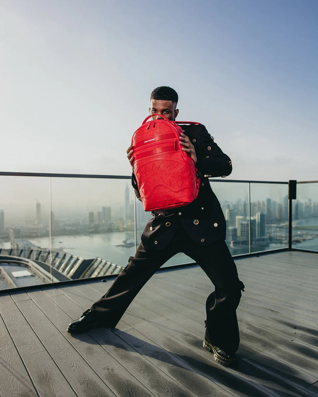 Deniro Red Dlxsvf Backpack