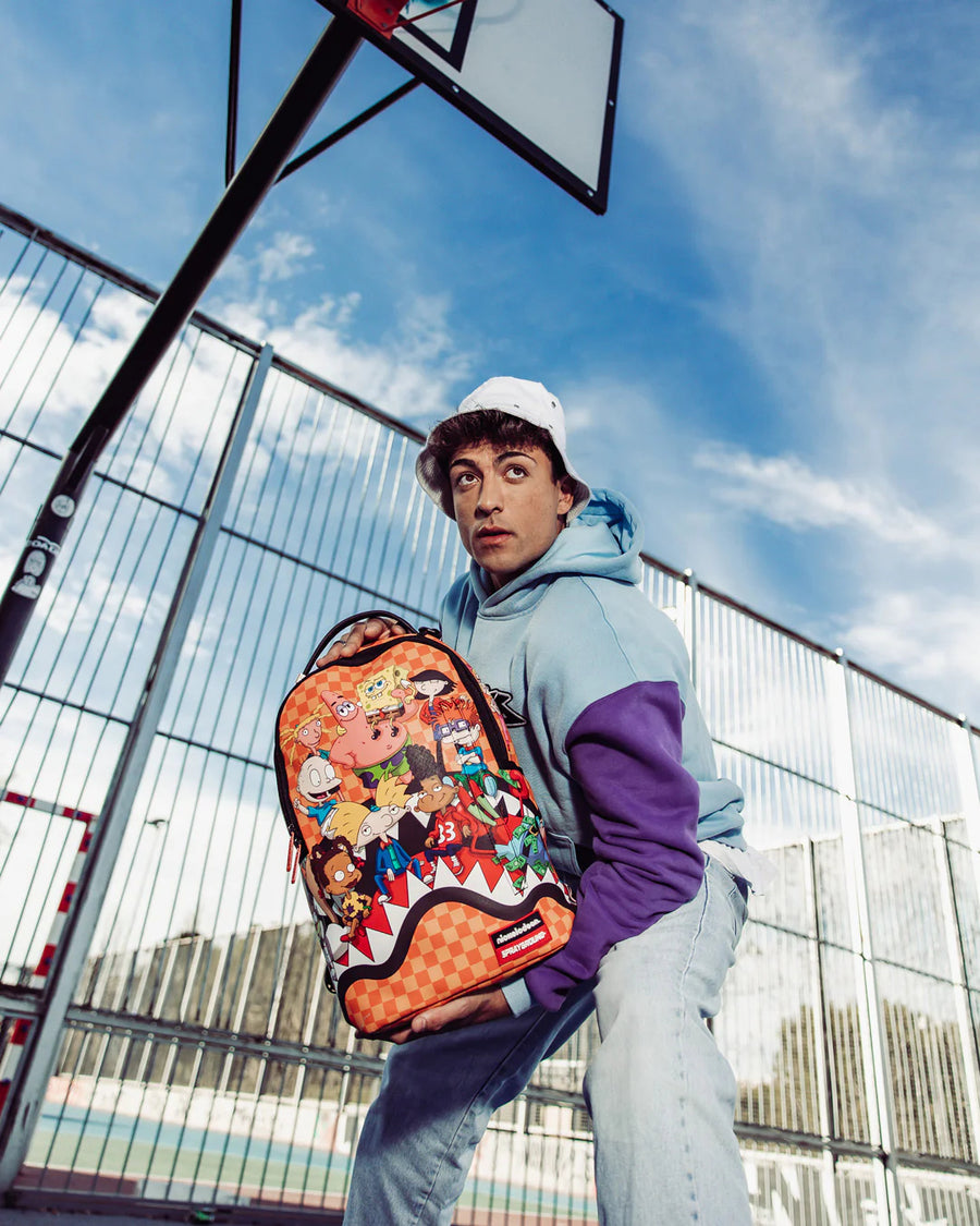 Sac à dos Sprayground 90S NICK CHARACTERS CHILLING BACKPACK Orange
