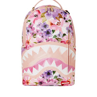 Painted Floral Shark Backpack