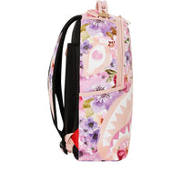 Painted Floral Shark Backpack