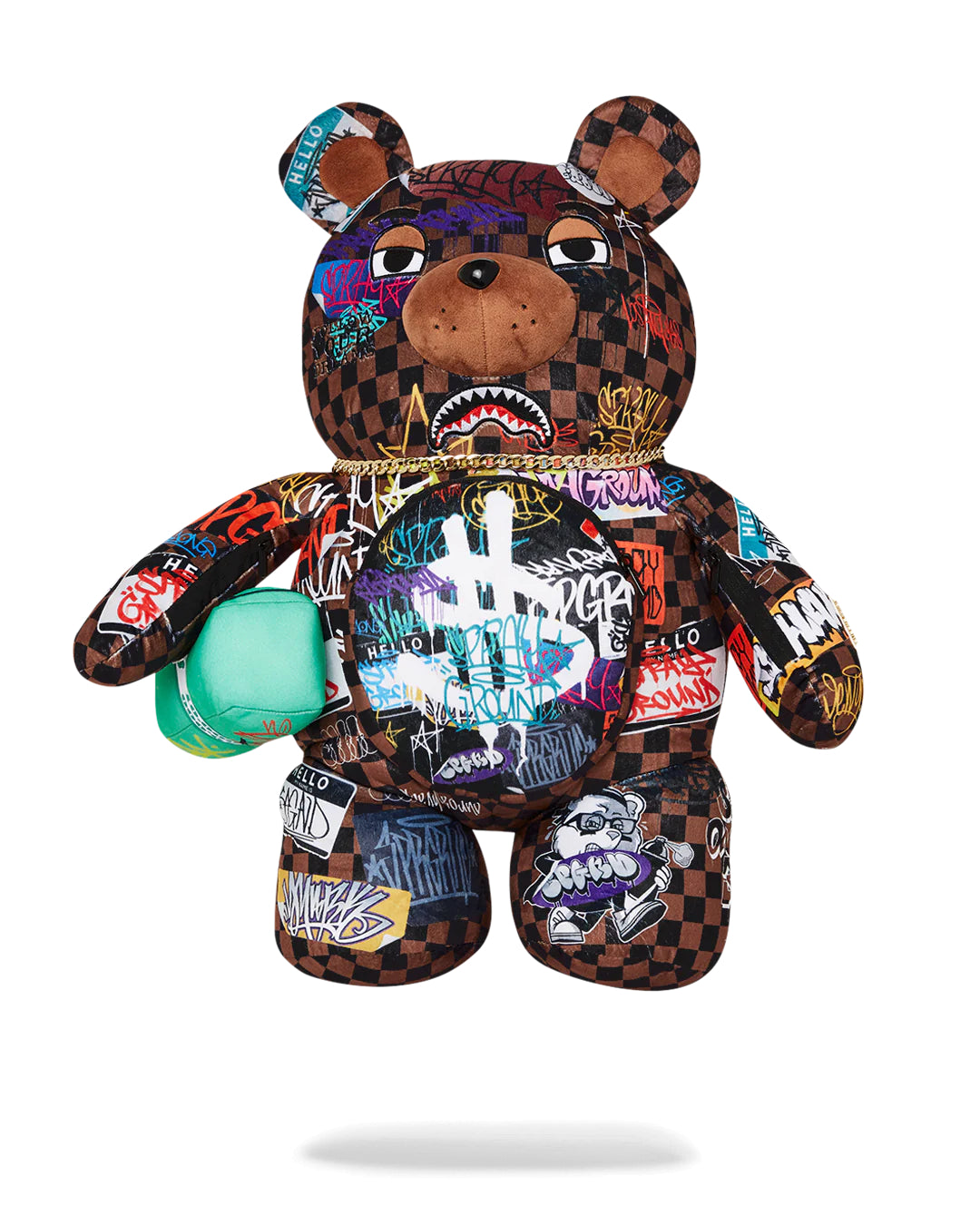 Tagged Up Sip Bear Backpack