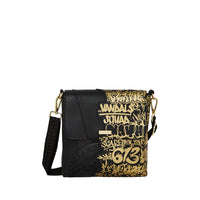 Half Graff Gold Messenger Bag