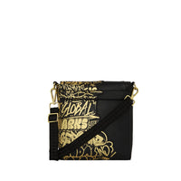 Half Graff Gold Messenger Bag