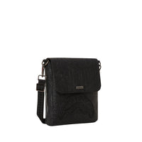 Night Graff Embossed Messenger