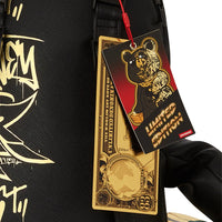 Half Graff Gold Bear Backpack