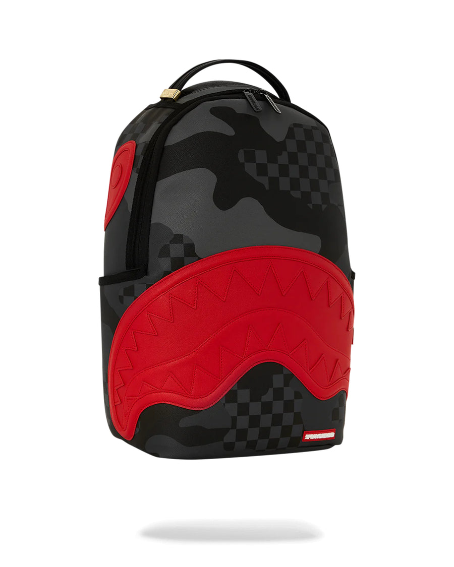 Sprayground Backpack 3AM REDLIGHT DISTRICT DLXSV BACKPACK Red