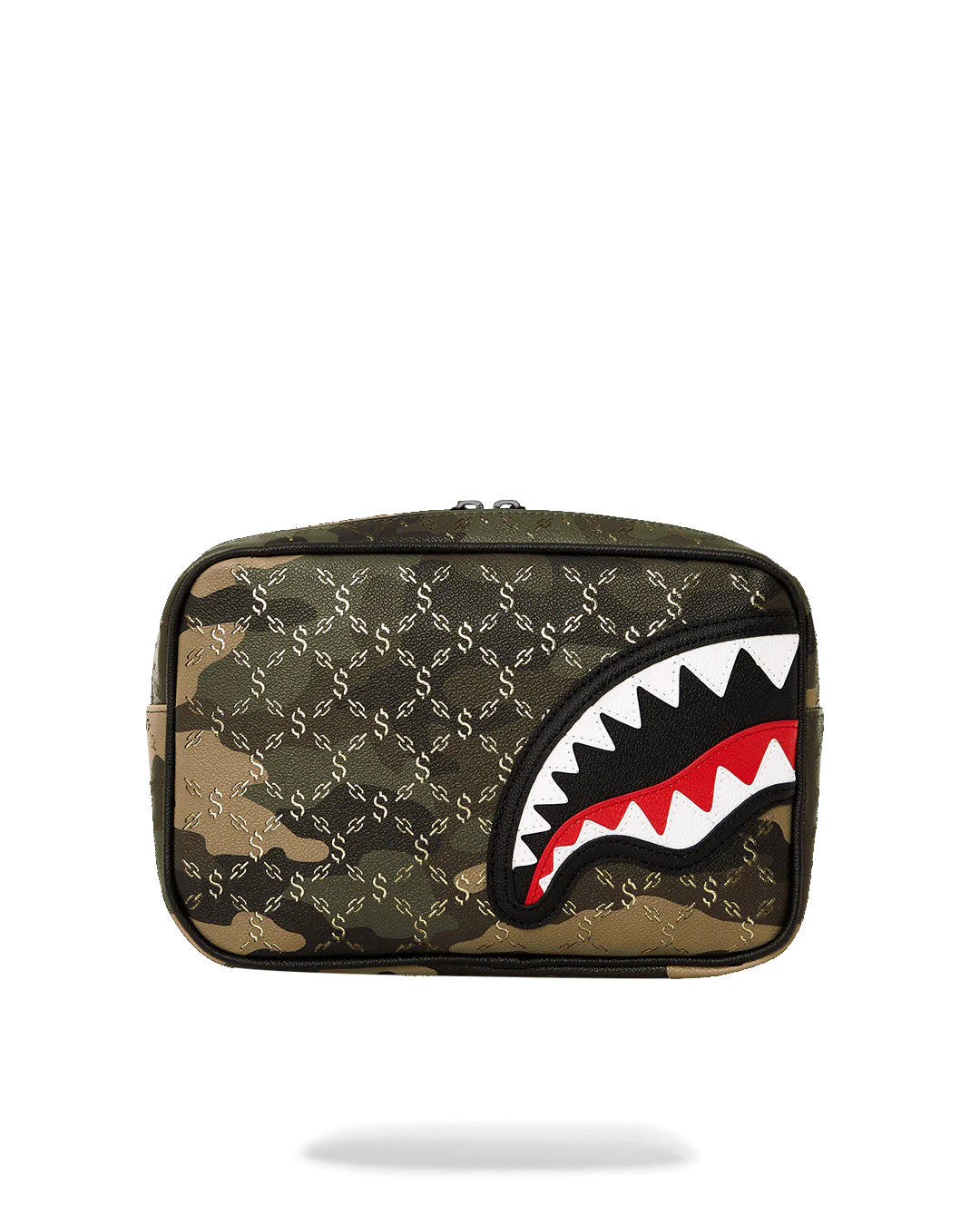 $ Pattern Over Camo Toiletry Brick