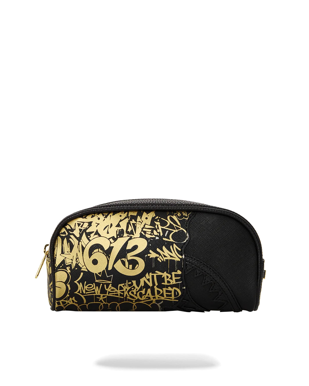 Half Graff Gold Pouch