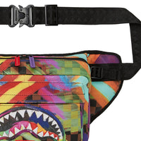 Sharks In Paint Cargo Crossbody