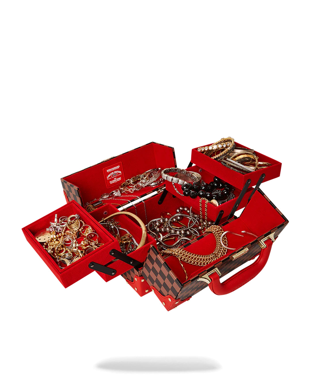 Red Sharks In Paris Jewelry Box