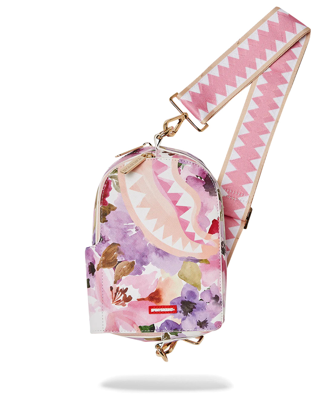 Painted Floral Backpack Sling