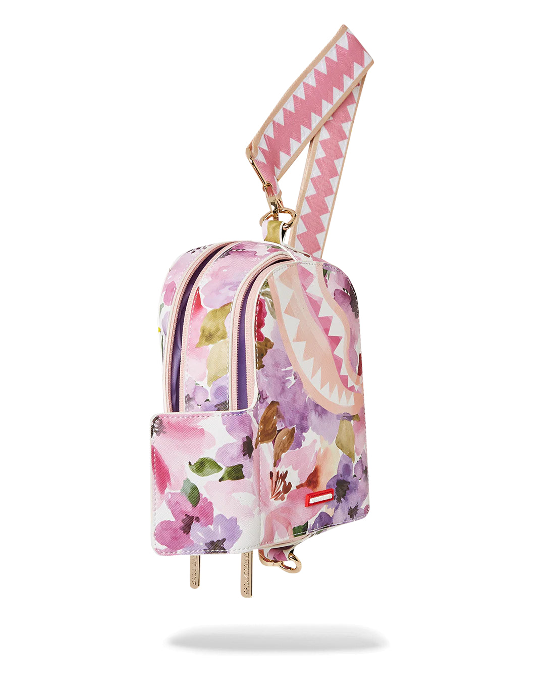 Painted Floral Backpack Sling